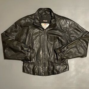 Vintage 80s - 90s Wilsons Leather Insulated Leather Jacket